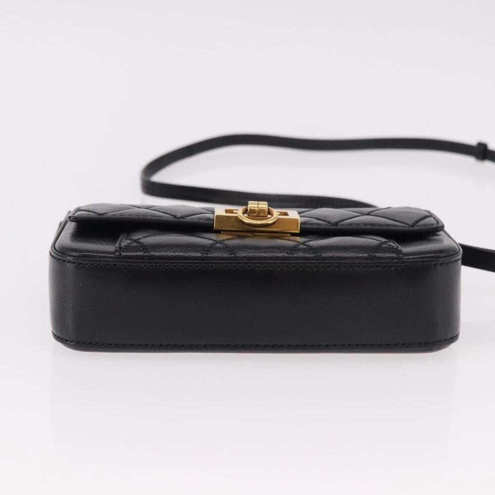 Givenchy Leather Chain Shoulder Bag Black - Picture 6 of 12